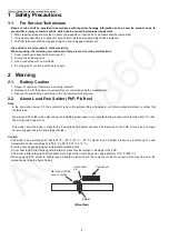 Preview for 4 page of Panasonic KX-TG3711BXB Service Manual