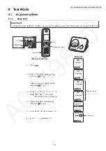 Preview for 25 page of Panasonic KX-TG3711BXB Service Manual