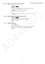 Preview for 39 page of Panasonic KX-TG3711BXB Service Manual