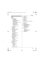 Preview for 55 page of Panasonic KX-TG3721BX Operating Instructions Manual