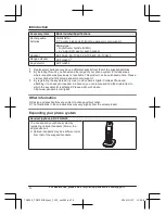 Предварительный просмотр 4 страницы Panasonic KX-TG3752 Operating Instructions Manual