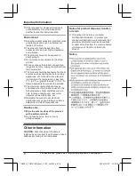 Предварительный просмотр 8 страницы Panasonic KX-TG3752 Operating Instructions Manual