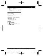 Предварительный просмотр 15 страницы Panasonic KX-TG3752 Operating Instructions Manual