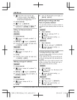 Предварительный просмотр 22 страницы Panasonic KX-TG3752 Operating Instructions Manual