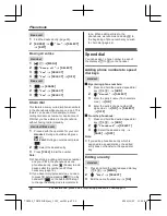 Предварительный просмотр 26 страницы Panasonic KX-TG3752 Operating Instructions Manual