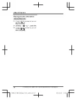 Предварительный просмотр 42 страницы Panasonic KX-TG3752 Operating Instructions Manual