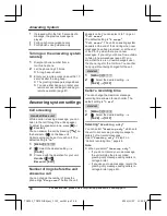 Предварительный просмотр 48 страницы Panasonic KX-TG3752 Operating Instructions Manual