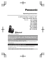 Panasonic KX-TG3760 Operating Instructions Manual preview