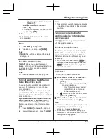 Предварительный просмотр 23 страницы Panasonic KX-TG3760 Operating Instructions Manual