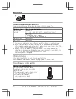 Предварительный просмотр 4 страницы Panasonic KX-TG3820 Operating Instructions Manual