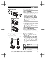 Preview for 11 page of Panasonic KX-TG3820 Operating Instructions Manual