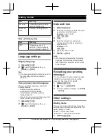 Preview for 14 page of Panasonic KX-TG3820 Operating Instructions Manual