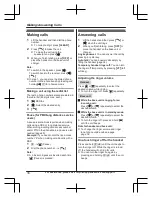 Preview for 16 page of Panasonic KX-TG3820 Operating Instructions Manual