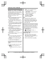 Preview for 20 page of Panasonic KX-TG3820 Operating Instructions Manual