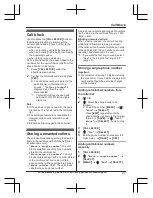 Preview for 21 page of Panasonic KX-TG3820 Operating Instructions Manual