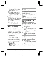 Preview for 39 page of Panasonic KX-TG3820 Operating Instructions Manual