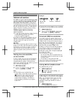 Preview for 48 page of Panasonic KX-TG3820 Operating Instructions Manual