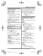 Preview for 17 page of Panasonic KX-TG3833 Operating Instructions Manual