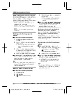 Preview for 22 page of Panasonic KX-TG3833 Operating Instructions Manual