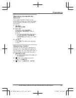 Preview for 41 page of Panasonic KX-TG3833 Operating Instructions Manual