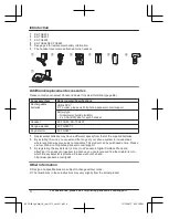 Preview for 4 page of Panasonic KX-TG3834 Operating Instructions Manual