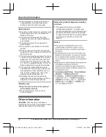 Preview for 8 page of Panasonic KX-TG3834 Operating Instructions Manual