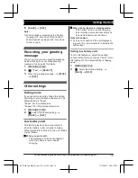 Preview for 15 page of Panasonic KX-TG3834 Operating Instructions Manual