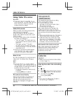 Preview for 42 page of Panasonic KX-TG3834 Operating Instructions Manual