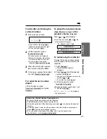 Предварительный просмотр 25 страницы Panasonic KX-TG4000B Operating Instructions Manual