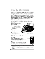 Предварительный просмотр 28 страницы Panasonic KX-TG4000B Operating Instructions Manual