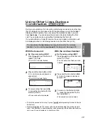 Предварительный просмотр 29 страницы Panasonic KX-TG4000B Operating Instructions Manual