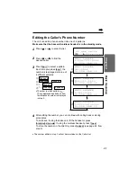 Предварительный просмотр 41 страницы Panasonic KX-TG4000B Operating Instructions Manual