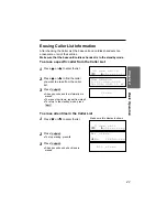 Предварительный просмотр 43 страницы Panasonic KX-TG4000B Operating Instructions Manual