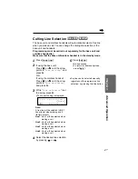 Предварительный просмотр 47 страницы Panasonic KX-TG4000B Operating Instructions Manual