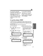 Предварительный просмотр 49 страницы Panasonic KX-TG4000B Operating Instructions Manual