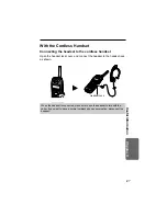 Предварительный просмотр 87 страницы Panasonic KX-TG4000B Operating Instructions Manual