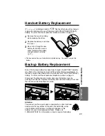 Предварительный просмотр 89 страницы Panasonic KX-TG4000B Operating Instructions Manual