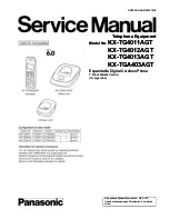 Panasonic KX-TG4011AGT Service Manual preview