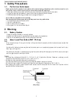 Preview for 4 page of Panasonic KX-TG4011LAT Service Manual