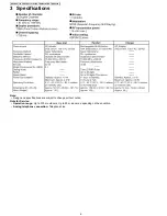 Preview for 6 page of Panasonic KX-TG4011LAT Service Manual