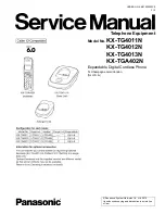 Preview for 1 page of Panasonic KX-TG4011N Service Manual