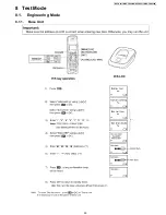 Preview for 25 page of Panasonic KX-TG4011N Service Manual