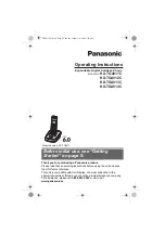 Panasonic KX-TG4012C Operating Instructions Manual предпросмотр