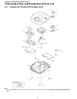 Preview for 1 page of Panasonic KX-TG4021N Parts List