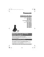 Preview for 1 page of Panasonic KX-TG4025 Operating Instructions Manual