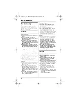 Предварительный просмотр 6 страницы Panasonic KX-TG4031C Operating Instructions Manual