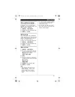 Предварительный просмотр 13 страницы Panasonic KX-TG4031C Operating Instructions Manual