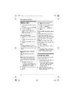 Предварительный просмотр 14 страницы Panasonic KX-TG4031C Operating Instructions Manual