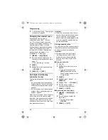 Предварительный просмотр 26 страницы Panasonic KX-TG4031C Operating Instructions Manual