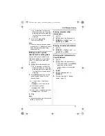 Предварительный просмотр 31 страницы Panasonic KX-TG4031C Operating Instructions Manual